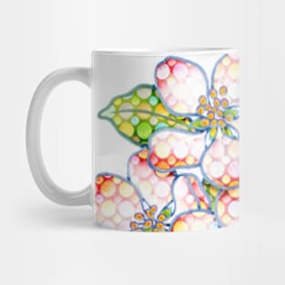 Apple Blossom Polka Dots Mug